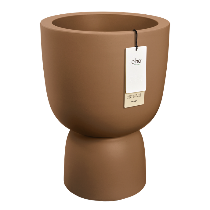 amber coupe round 41cm karamell